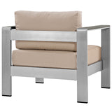 Modway - Shore Outdoor Patio Aluminum Armchair - EEI-2266