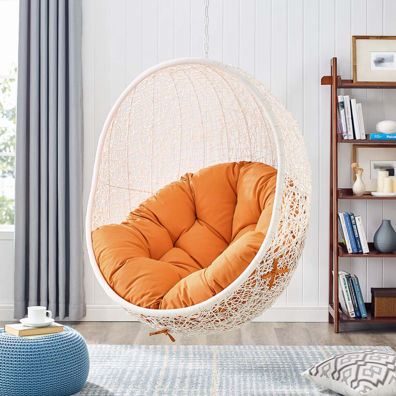 Modway Hide Outdoor Patio Swing Chair With Stand EEI-2273