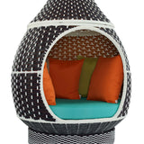 Modway - Palace Outdoor Patio Wicker Rattan Hanging Pod - EEI-2302