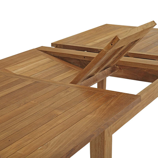 Modway - Marina Extendable Outdoor Patio Teak Dining Table - EEI-2714