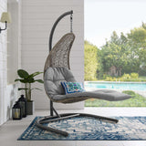Modway - Landscape Hanging Chaise Lounge Outdoor Patio Swing Chair - EEI-2952