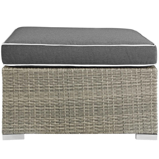 Modway - Repose Outdoor Patio Upholstered Fabric Ottoman - EEI-2962