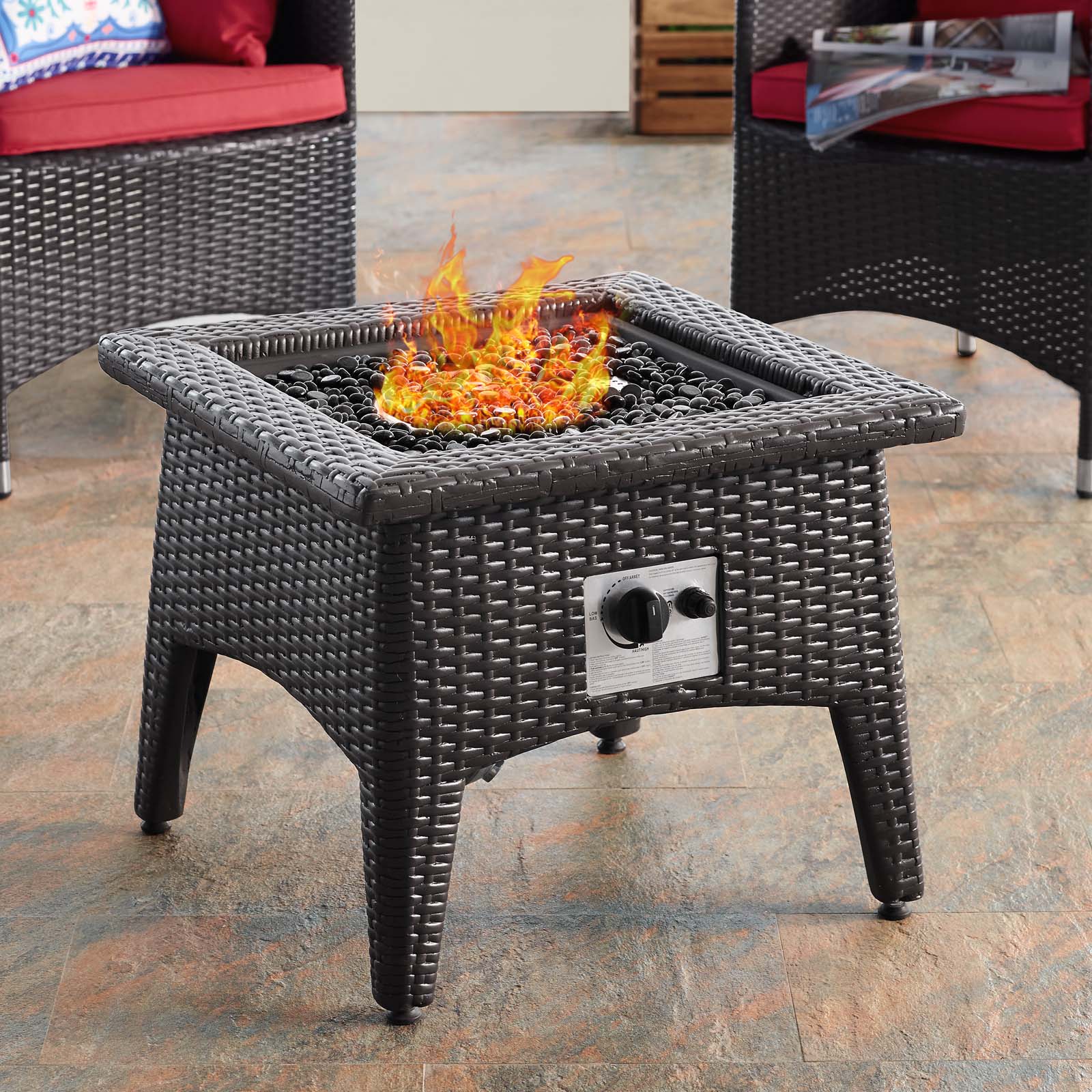 Modway - Vivacity Outdoor Patio Fire Pit Table - EEI-2990