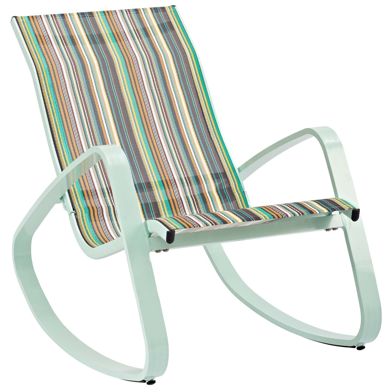 Modway - Traveler Rocking Outdoor Patio Mesh Sling Lounge Chair - EEI-3027