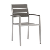 Modway - Shore Outdoor Patio Aluminum Dining Armchair - EEI-3130