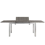 Modway - Shore 5 Piece Outdoor Patio Aluminum Dining Set - EEI-3198
