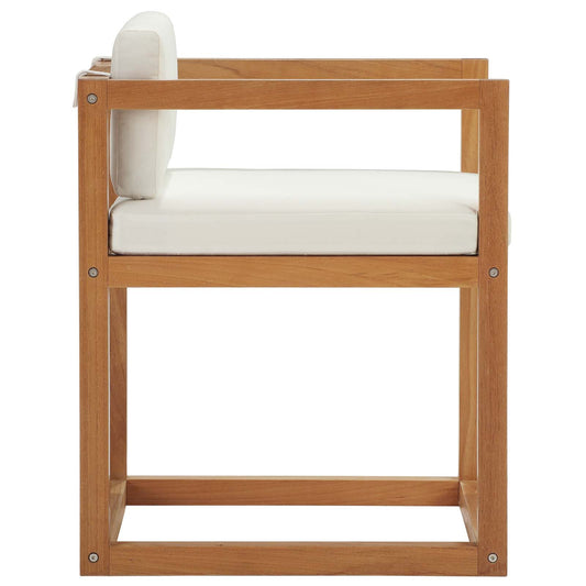 Modway - Newbury Accent Outdoor Patio Premium Grade A Teak Wood Armchair - EEI-3420