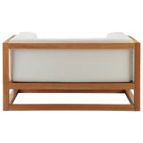 Modway - Newbury Accent Lounge Outdoor Patio Premium Grade A Teak Wood Armchair - EEI-3421