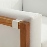 Modway - Newbury Accent Lounge Outdoor Patio Premium Grade A Teak Wood Armchair - EEI-3421