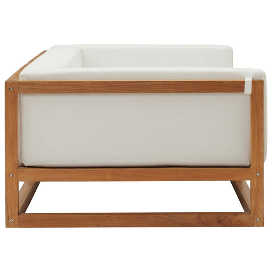 Modway - Newbury Accent Lounge Outdoor Patio Premium Grade A Teak Wood Sofa - EEI-3423