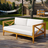 Modway - Northlake Outdoor Patio Premium Grade A Teak Wood Sofa - EEI-3427