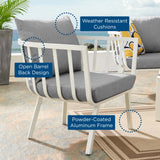 Modway - Riverside Outdoor Patio Aluminum Armchair - EEI-3566