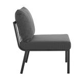 Modway - Riverside Outdoor Patio Aluminum Armless Chair - EEI-3567