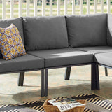 Modway - Riverside Outdoor Patio Aluminum Armless Chair - EEI-3567