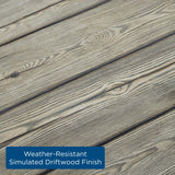 Modway - Manteo Rustic Coastal Outdoor Patio Sunbrella® 3 Piece Set - EEI-3652