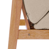 Modway - Sedona Outdoor Patio Eucalyptus Wood Sectional Sofa Armless Chair - EEI-3681