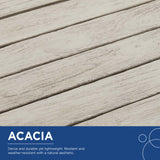 Modway - Wiscasset Outdoor Patio Acacia Wood Armchair - EEI-3683