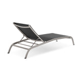 Modway - Savannah Mesh Chaise Outdoor Patio Aluminum Lounge Chair - EEI-3721