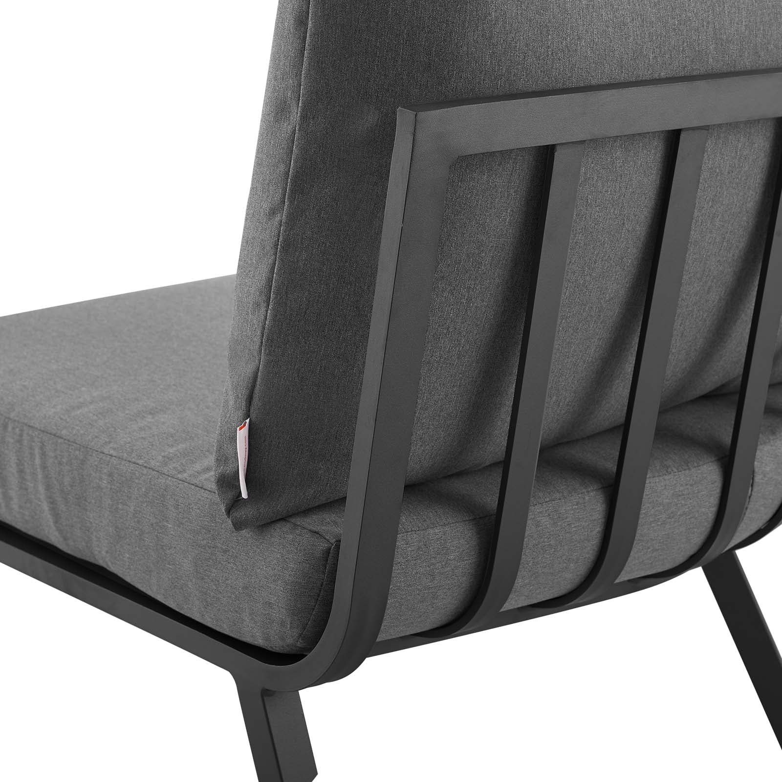 Modway - Riverside 2 Piece Outdoor Patio Aluminum Sectional Sofa Set - EEI-3781