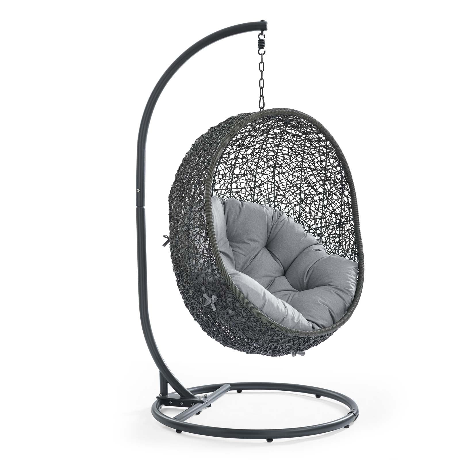 Modway - Hide Outdoor Patio Sunbrella® Swing Chair With Stand - EEI-3929