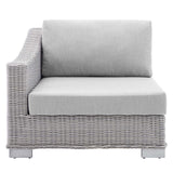 Modway - Conway Sunbrella® Outdoor Patio Wicker Rattan Left-Arm Chair - EEI-3975