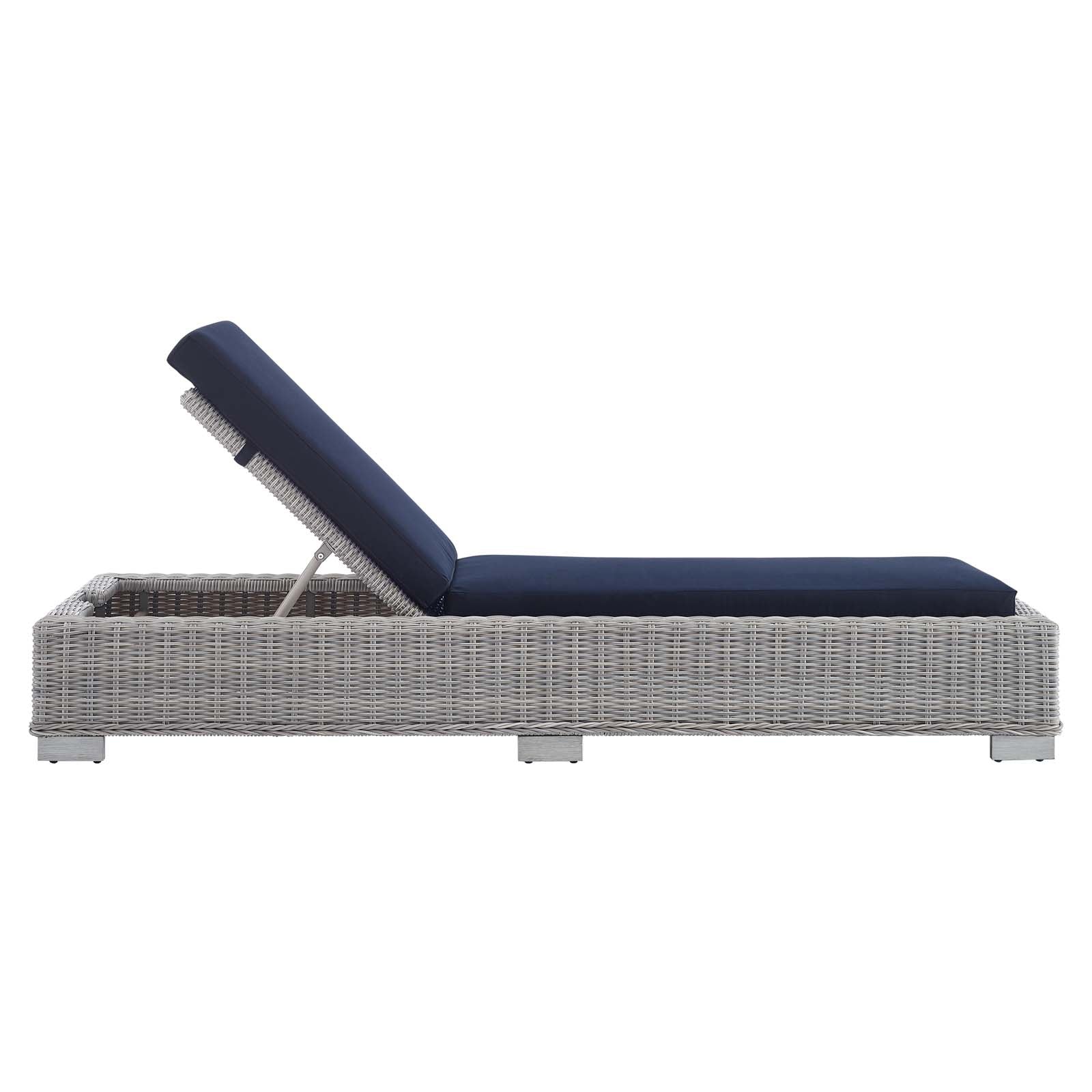 Modway - Conway Sunbrella® Outdoor Patio Wicker Rattan Chaise Lounge - EEI-3978