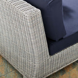 Modway - Conway Sunbrella® Outdoor Patio Wicker Rattan Armless Chair - EEI-3980