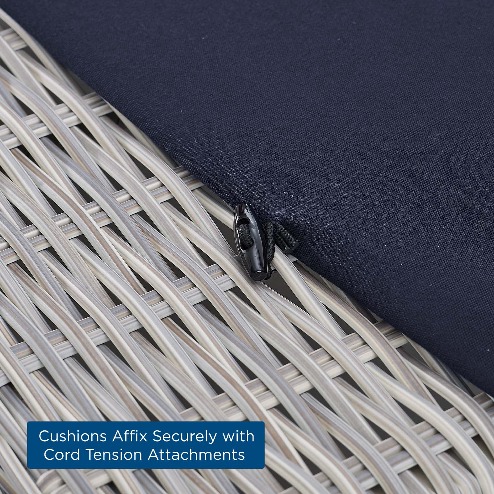 Modway - Conway Sunbrella® Outdoor Patio Wicker Rattan Armless Chair - EEI-3980