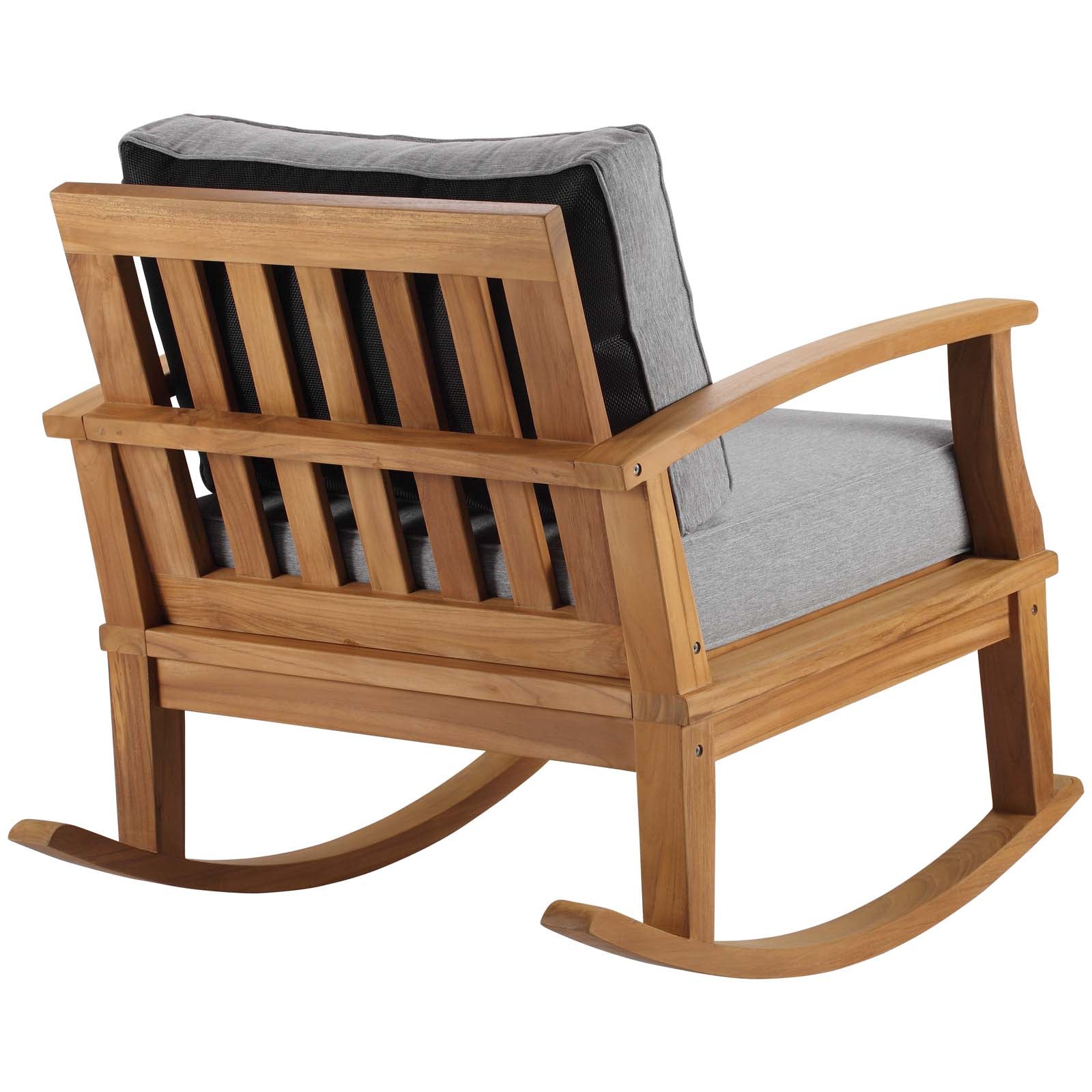Modway - Marina Outdoor Patio Teak Rocking Chair - EEI-4177