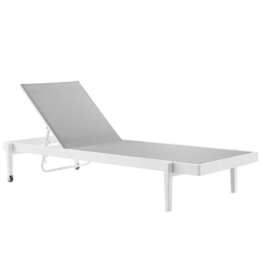Modway - Charleston Outdoor Patio Aluminum Chaise Lounge Chair Set of 2 - EEI-4204