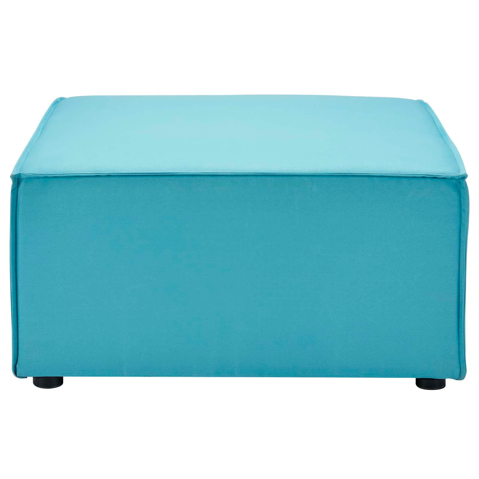 Modway - Saybrook Outdoor Patio Upholstered Sectional Sofa Ottoman - EEI-4211