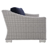 Modway - Conway Sunbrella® Outdoor Patio Wicker Rattan 4-Piece Furniture Set - EEI-4355