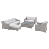 Modway - Conway Sunbrella® Outdoor Patio Wicker Rattan 5-Piece Furniture Set - EEI-4356