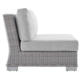 Modway - Conway Sunbrella® Outdoor Patio Wicker Rattan 9-Piece Sectional Sofa Set - EEI-4360