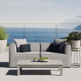 Modway - Saybrook Outdoor Patio Upholstered 2-Piece Sectional Sofa Loveseat - EEI-4377