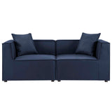 Modway - Saybrook Outdoor Patio Upholstered 2-Piece Sectional Sofa Loveseat - EEI-4377