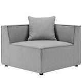 Modway - Saybrook Outdoor Patio Upholstered Loveseat and Ottoman Set - EEI-4378