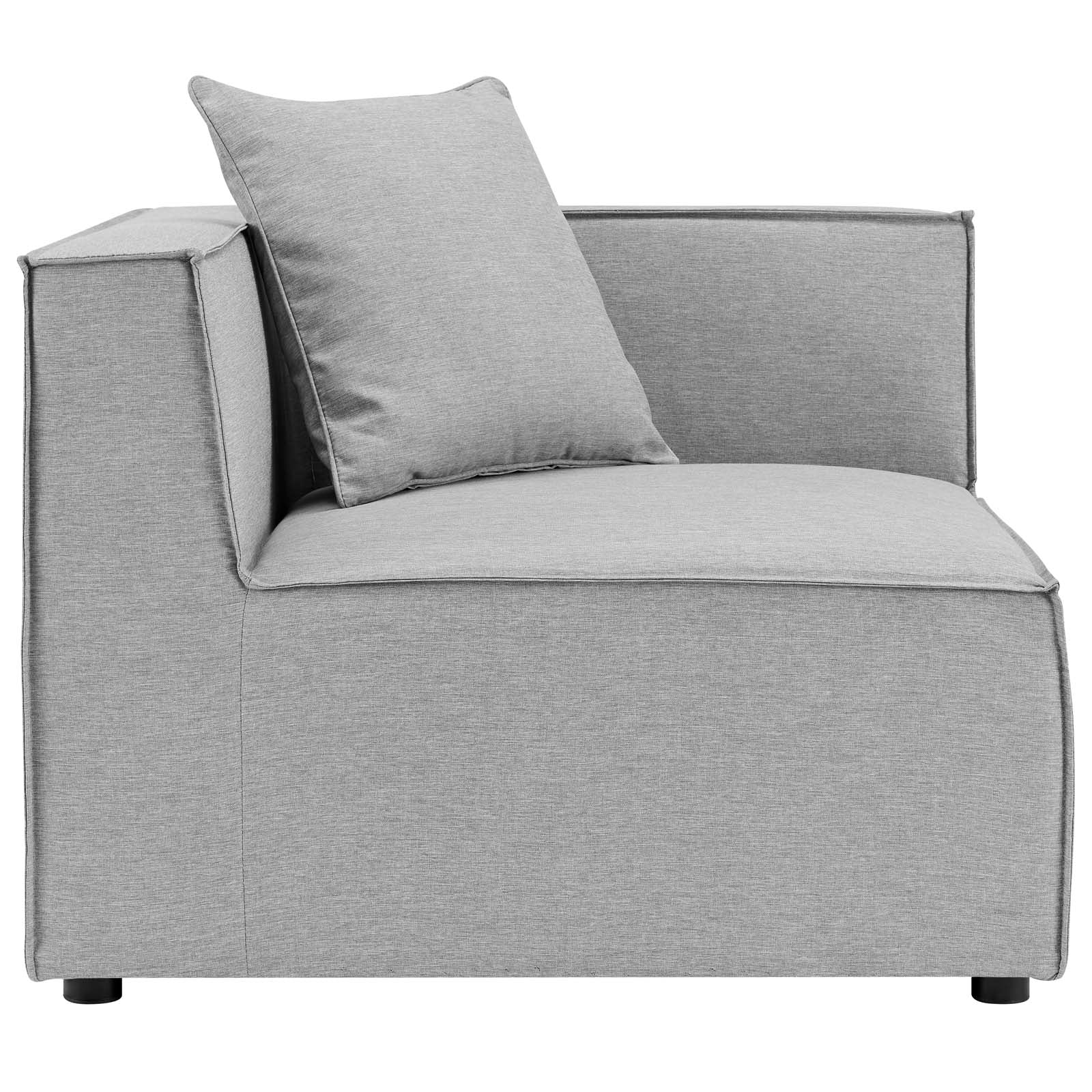 Modway - Saybrook Outdoor Patio Upholstered Loveseat and Ottoman Set - EEI-4378
