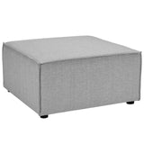 Modway - Saybrook Outdoor Patio Upholstered Loveseat and Ottoman Set - EEI-4378