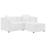 Modway - Saybrook Outdoor Patio Upholstered Loveseat and Ottoman Set - EEI-4378