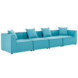 Modway - Saybrook Outdoor Patio Upholstered 4-Piece Sectional Sofa - EEI-4381