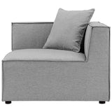 Modway - Saybrook Outdoor Patio Upholstered 6-Piece Sectional Sofa - EEI-4383