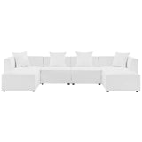 Modway - Saybrook Outdoor Patio Upholstered 6-Piece Sectional Sofa - EEI-4383
