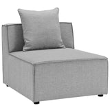Modway - Saybrook Outdoor Patio Upholstered 6-Piece Sectional Sofa - EEI-4385