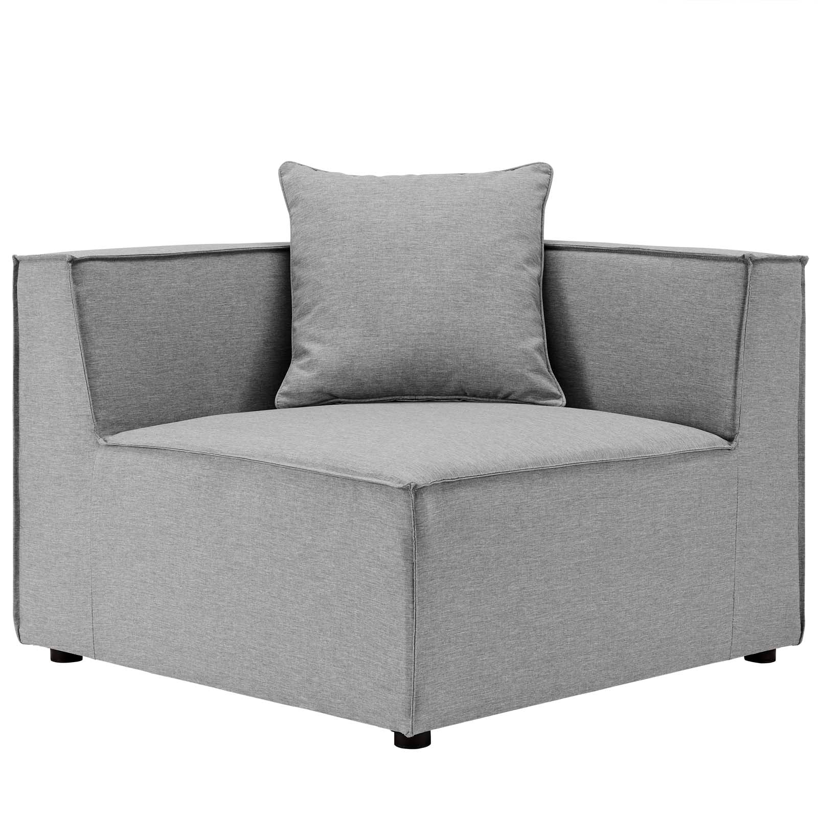 Modway - Saybrook Outdoor Patio Upholstered 7-Piece Sectional Sofa - EEI-4387