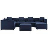 Modway - Saybrook Outdoor Patio Upholstered 7-Piece Sectional Sofa - EEI-4387