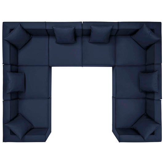 Modway - Saybrook Outdoor Patio Upholstered 8-Piece Sectional Sofa - EEI-4388
