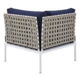 Modway - Harmony Sunbrella® Basket Weave Outdoor Patio Aluminum Corner Chair - EEI-4538