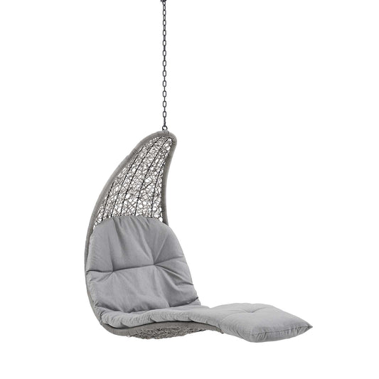 Modway - Landscape Hanging Chaise Lounge Outdoor Patio Swing Chair - EEI-4589