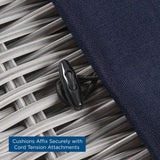 Modway - Conway Outdoor Patio Wicker Rattan Round Corner Chair - EEI-4844